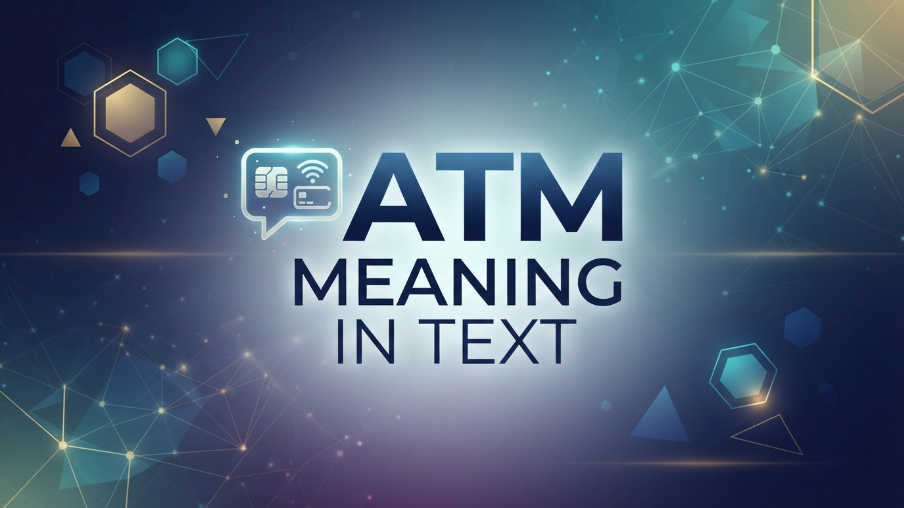 ATM Meaning in Text
