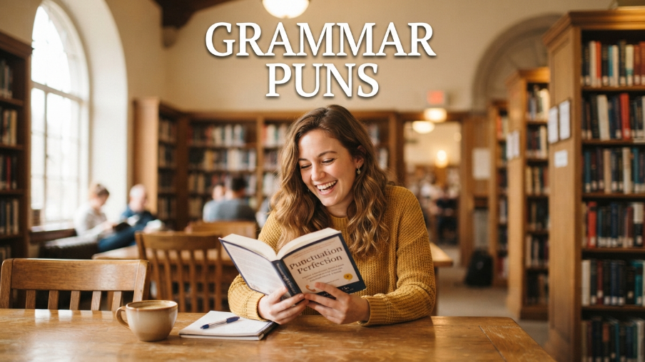 Grammar puns