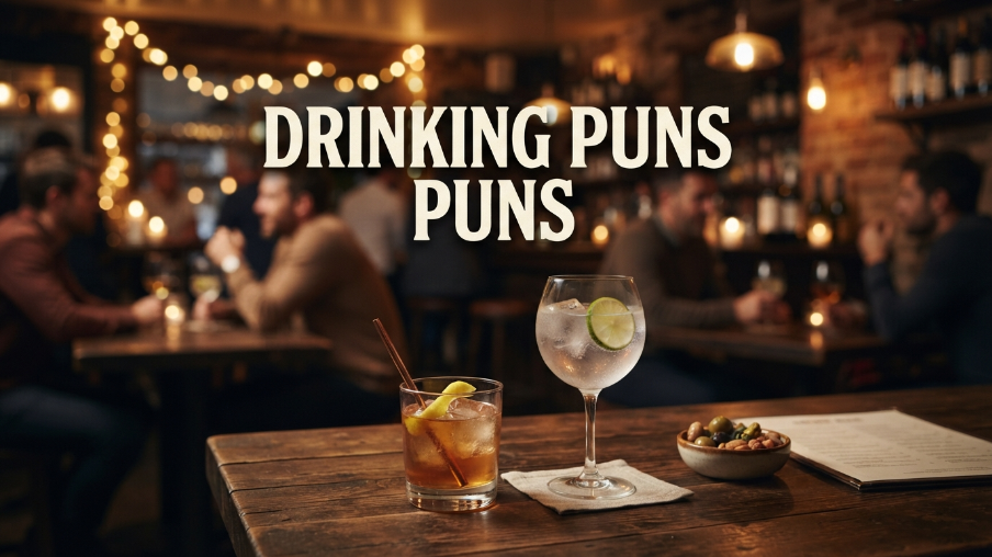 Drinking puns