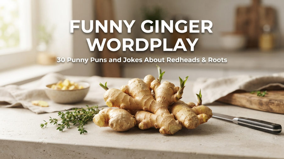 Funny Ginger Wordplay
