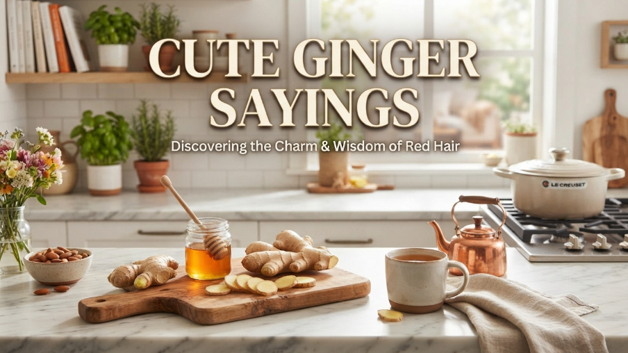 Cute Ginger Sayings