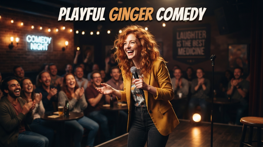 Playful Ginger Comedy
