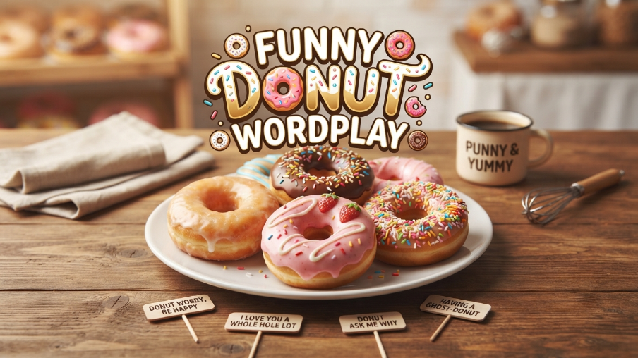 Funny Donut Wordplay
