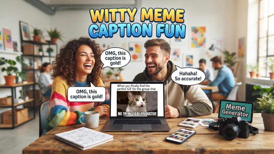 Witty Meme Caption Fun
