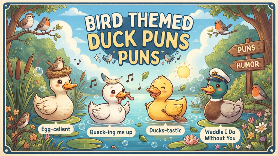 Bird Themed Duck Puns