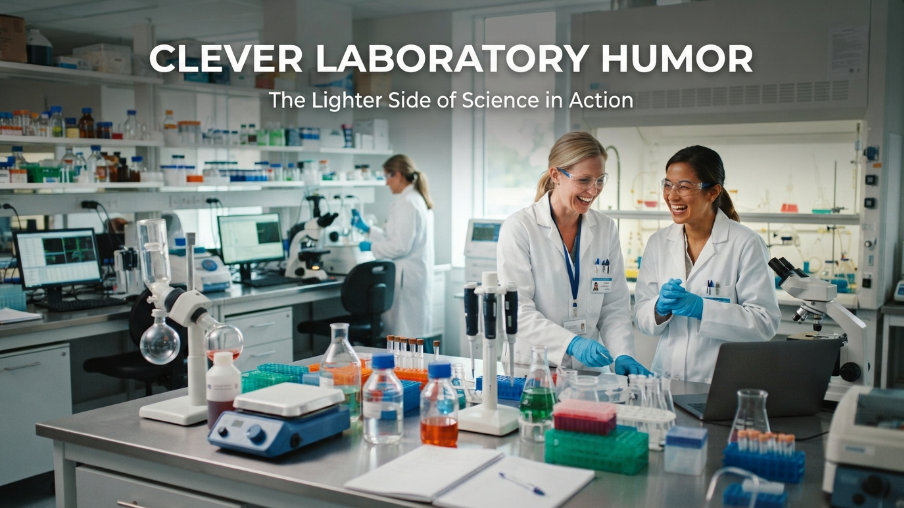 Clever Laboratory Humor