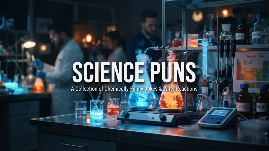 Science puns