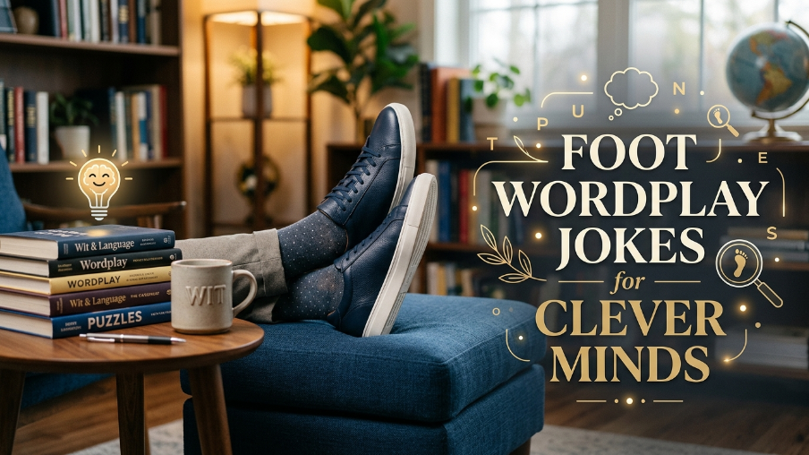 foot wordplay jokes for clever minds