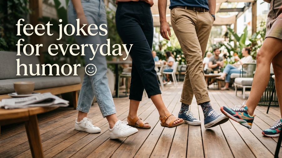 feet jokes for everyday humor