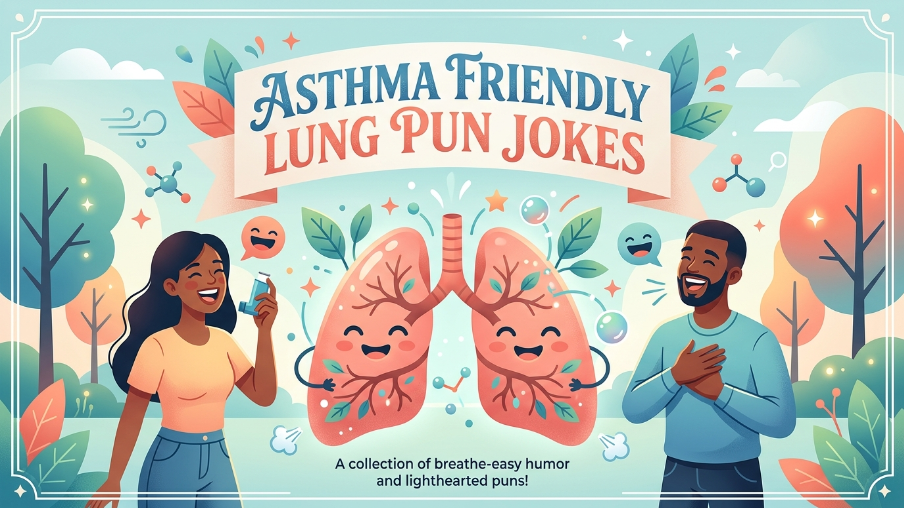 Asthma friendly lung pun jokes
