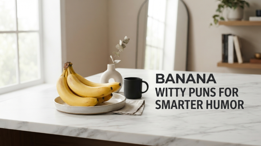 Banana witty puns for smart humor