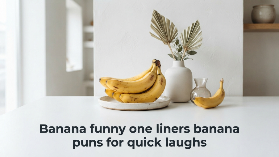 Banana funny one liners banana puns for quick laughs