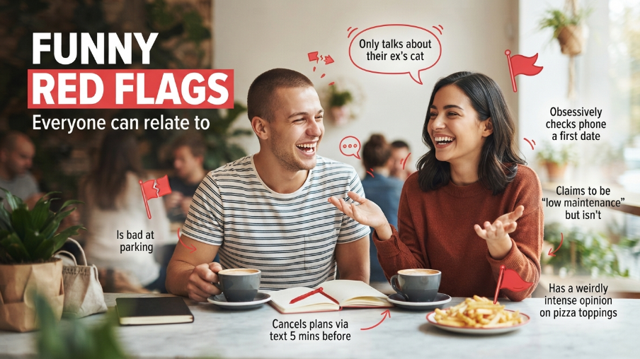 Funny red flags everyone can relate to