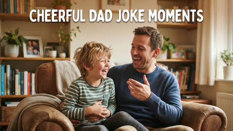 Cheerful Dad Joke Moments