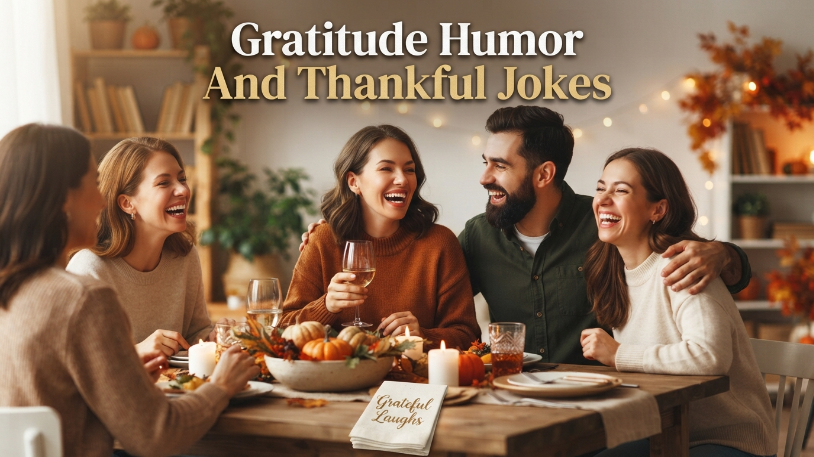 Gratitude Humor And Thankful Jokes