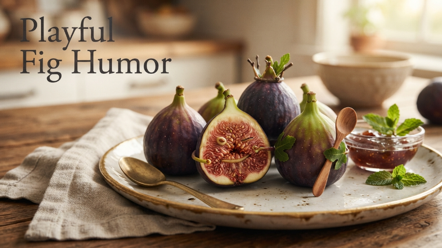 Playful Fig Humor