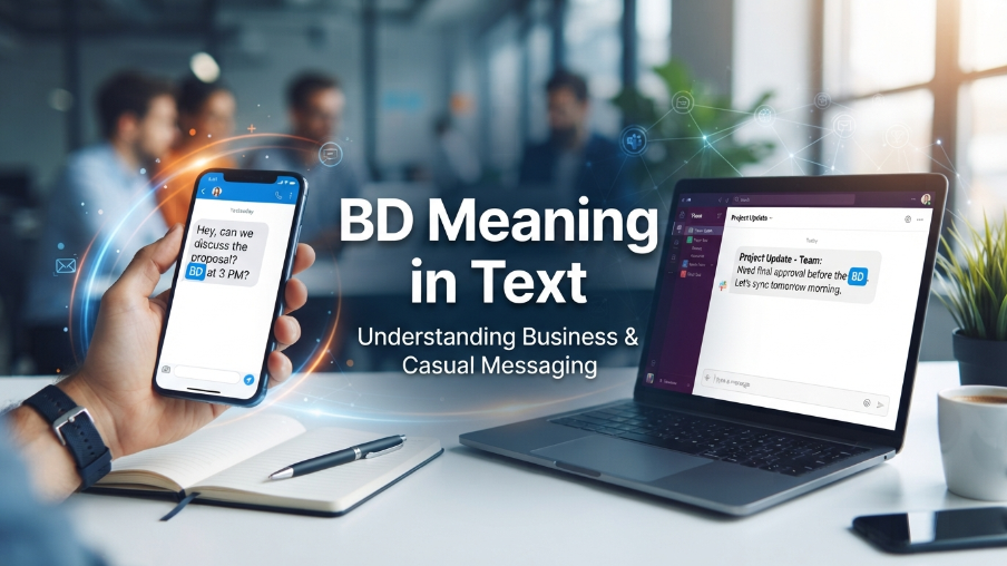 BD Meaning in Text