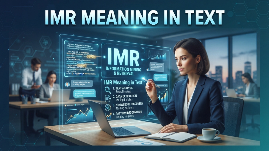 IMR Meaning in Text