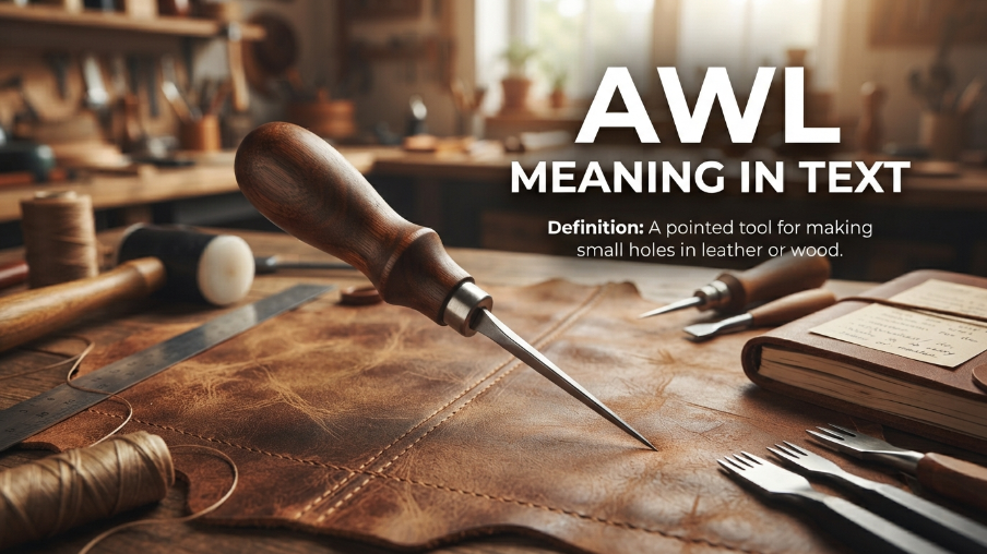 Awl Meaning in Text