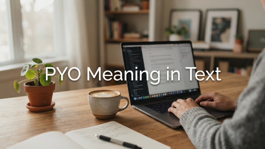 PYO Meaning in Text