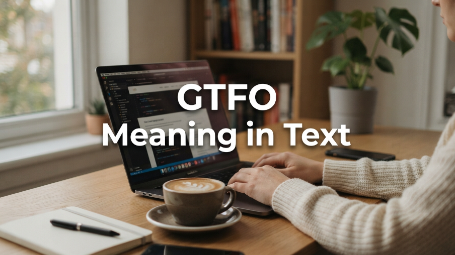 GTFO Meaning in Text