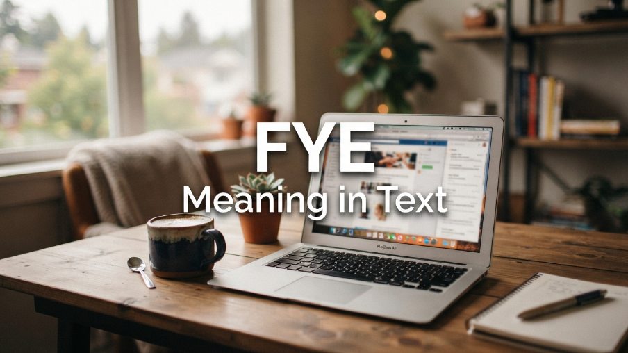 FYE Meaning in Text