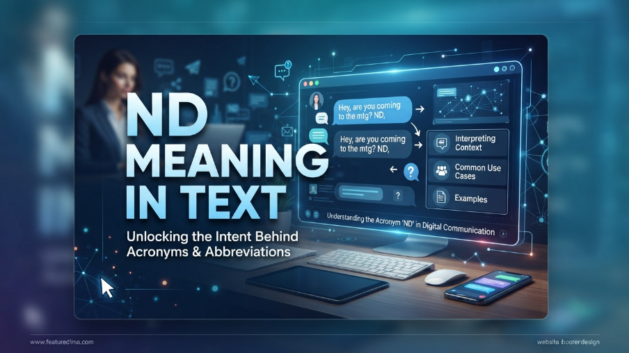ND Meaning in Text
