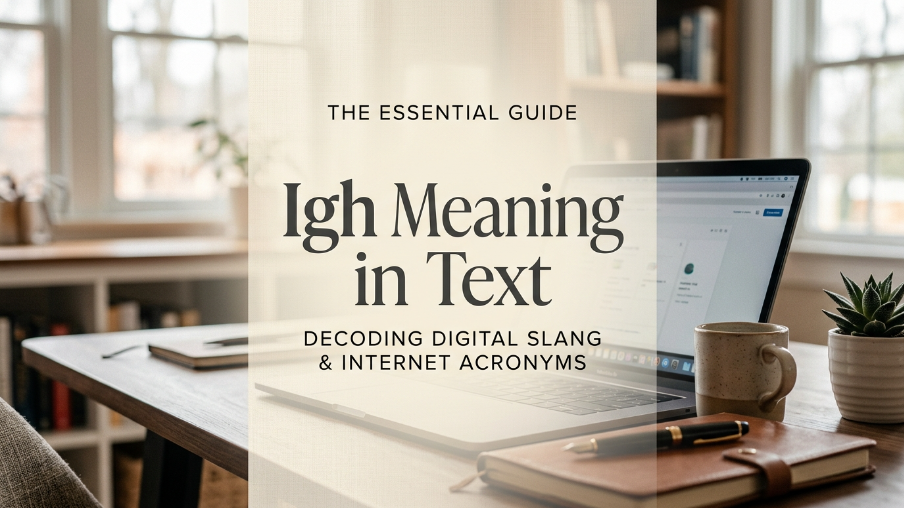 Igh Meaning in Text