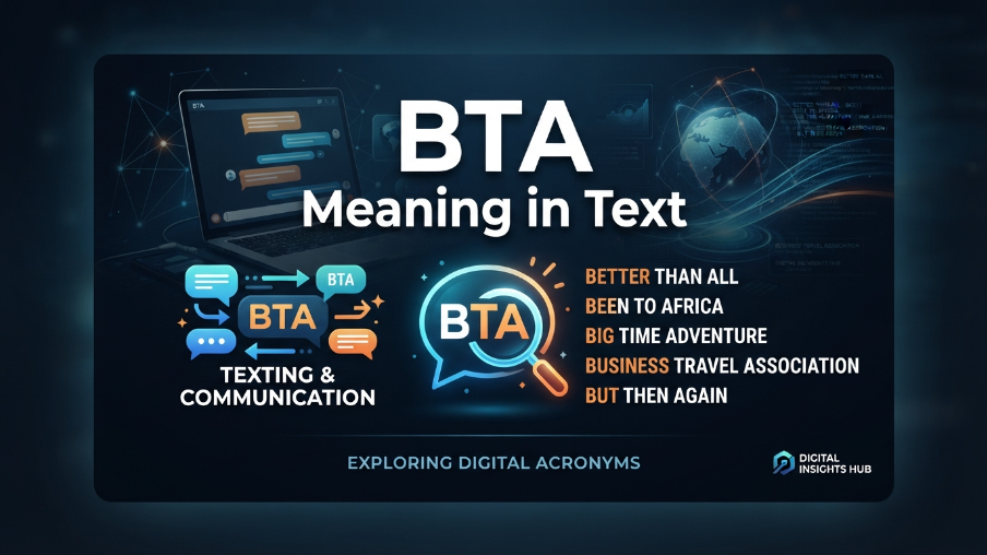 BTA Meaning in Text