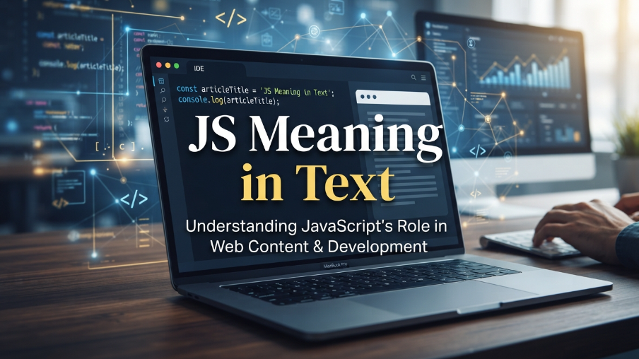 JS Meaning in Text