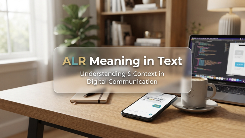 ALR Meaning in Text