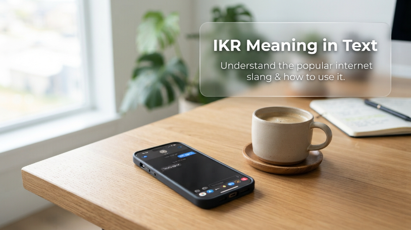 IKR Meaning in Text