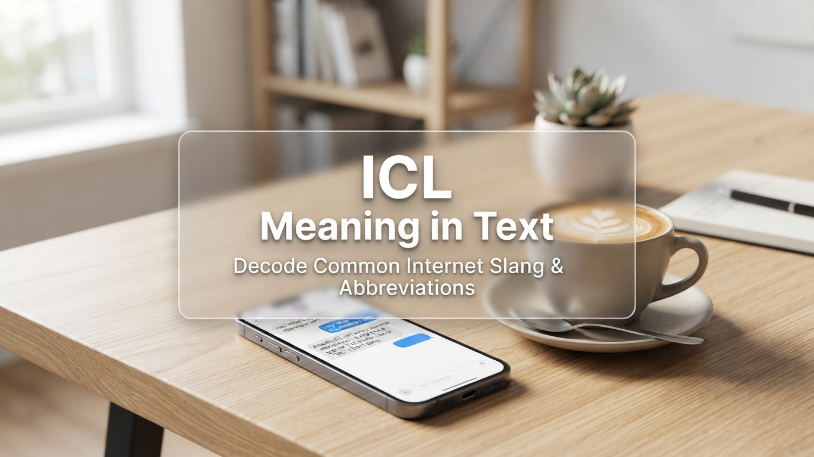 ICL Meaning in Text