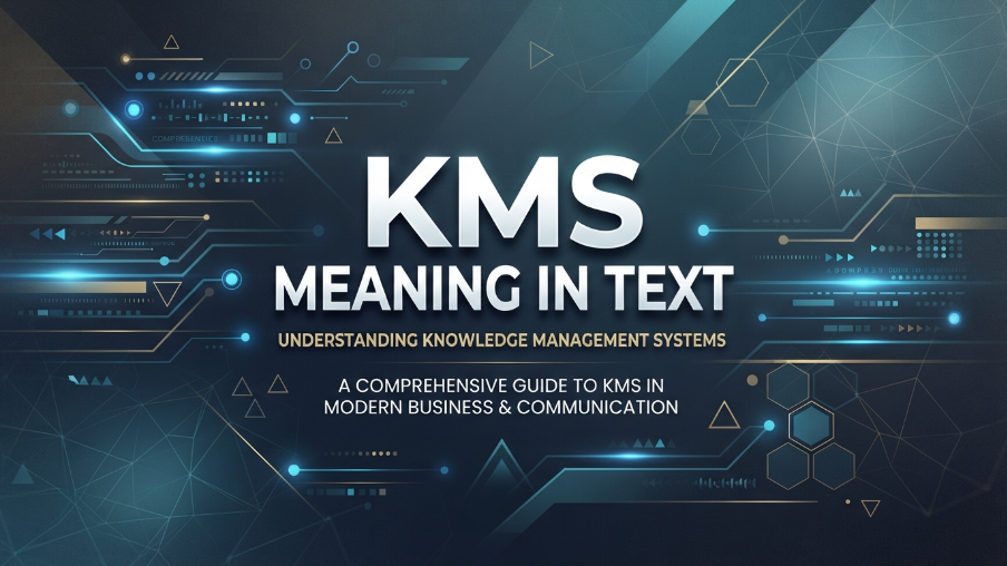 KMS Meaning in Text