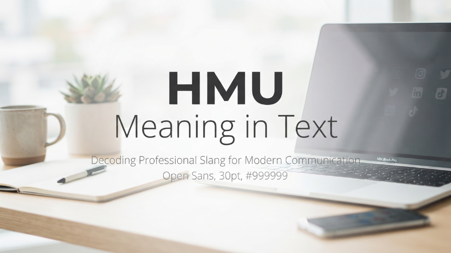 HMU Meaning in Text