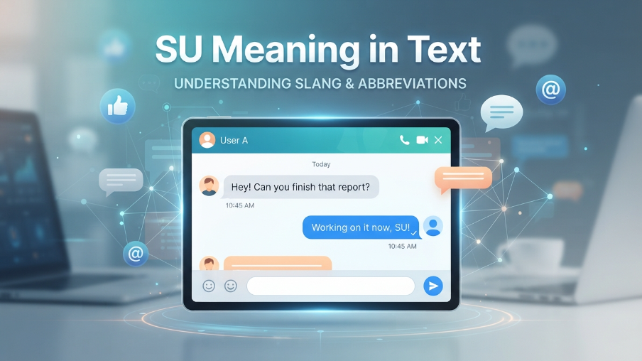 SU Meaning in Text