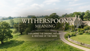 Witherspoon Meaning